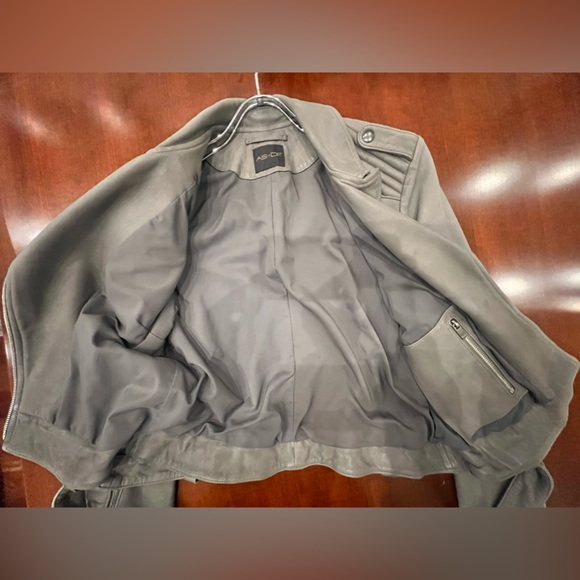 Genuine Italian Leather AS by DF jacket - Picture 6 of 6